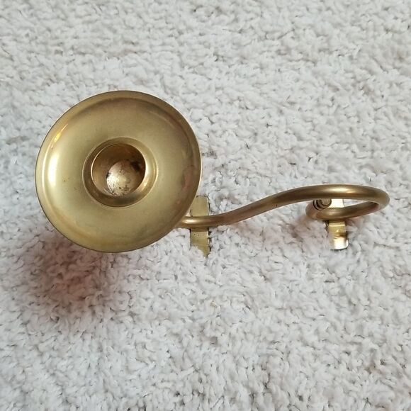 Vintage Brass Candlestick - Picture 2 of 4